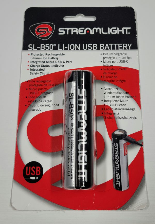 22111 SL-B50 PROTECTED LI-ION USB-C BATTERY