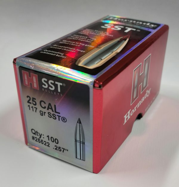 25522 Hornady SST Bullets 25cal 117gr .257" 100ct