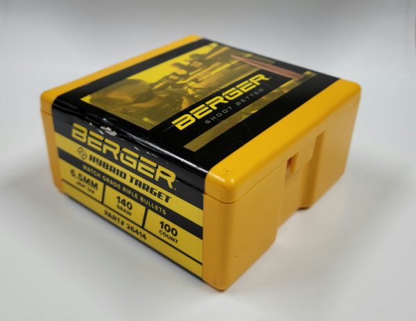 26414 Berger Hybrid Target Bullets 6.5mm 140gr 100ct