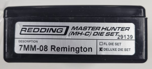 29139 Redding Master Hunter Deluxe Die Set 7mm-08 Remington