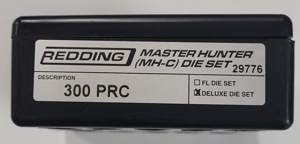 29776 Redding Master Hunter Deluxe Die Set 300 PRC