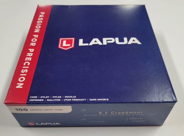 4PH6011 Lapua Brass 6.5 Creedmoor SRP Box of 100