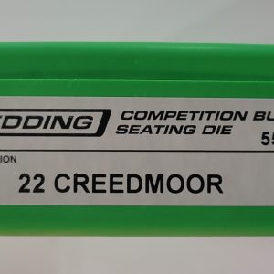 55302 Redding Competition Seating Die 22 Creedmoor
