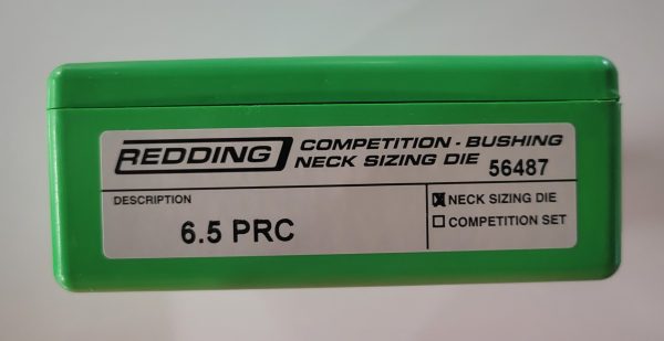 56487 Redding Competition Bushing Neck Die 6.5 PRC