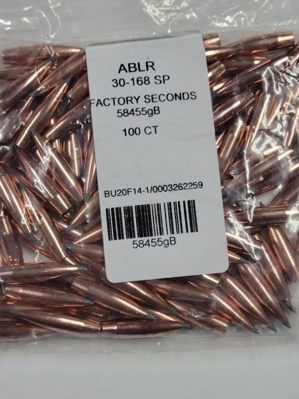 58455 B Nosler AccuBond Long Range Bullet .308" 168gr Box 100 BL