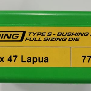 77489 Redding Type-S Full Length Bushing Size Die 6 x 47 Lapua