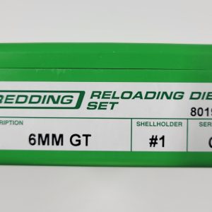 80199 Redding 2-Die Bottleneck Full Length Die Set 6 GT