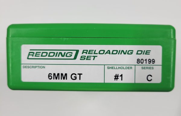 80199 Redding 2-Die Bottleneck Full Length Die Set 6 GT