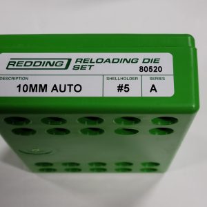 80520 Redding 3-Die Straight Wall FL Die St 10MM Auto