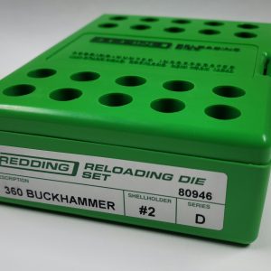 80946 Redding 3-Die Full Length Die Set 360 Buckhammer