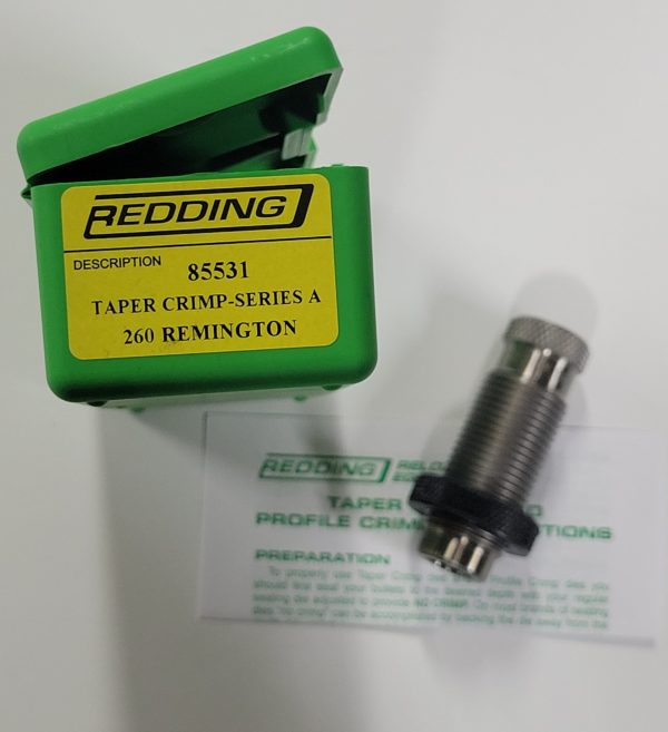 85531 Redding Taper Crimp Die 260 Remington