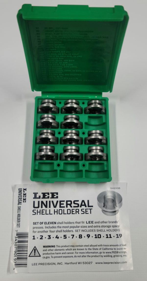 90197 Lee Universal Shell Holder Set