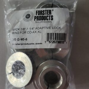 DIE-G-40-6 Forster 1 1/4" to 7/8"-14 Adaptive Die Lock Ring 6 PACK CO-AX XL Press